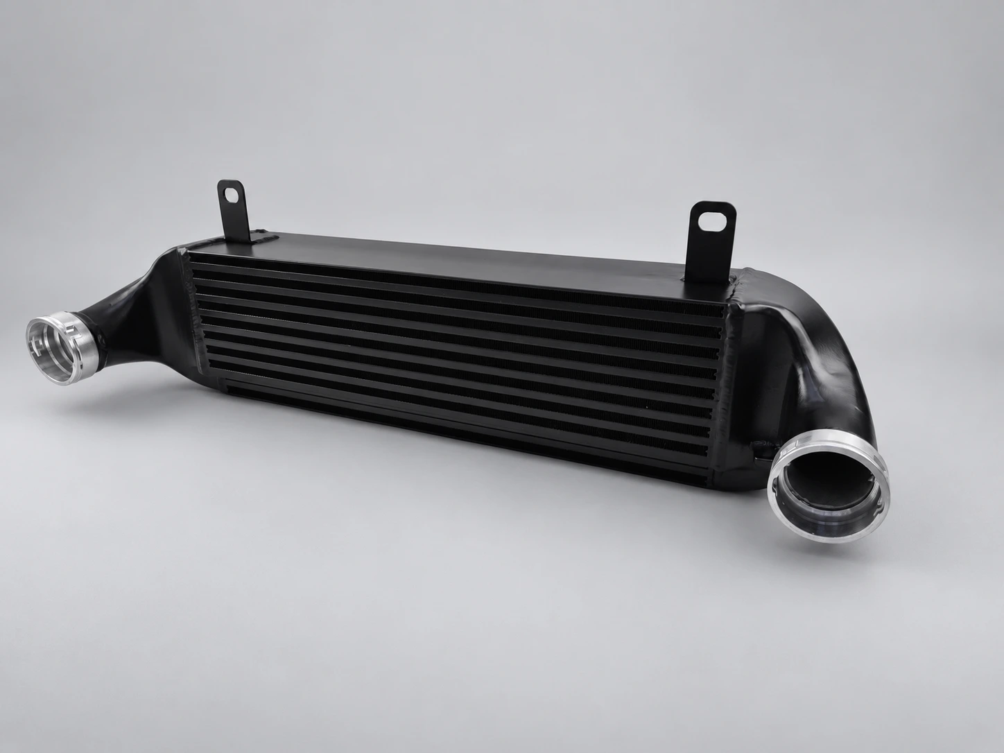 BMW E46 318d / 320d / 330d Intercooler with black finish and machined connections