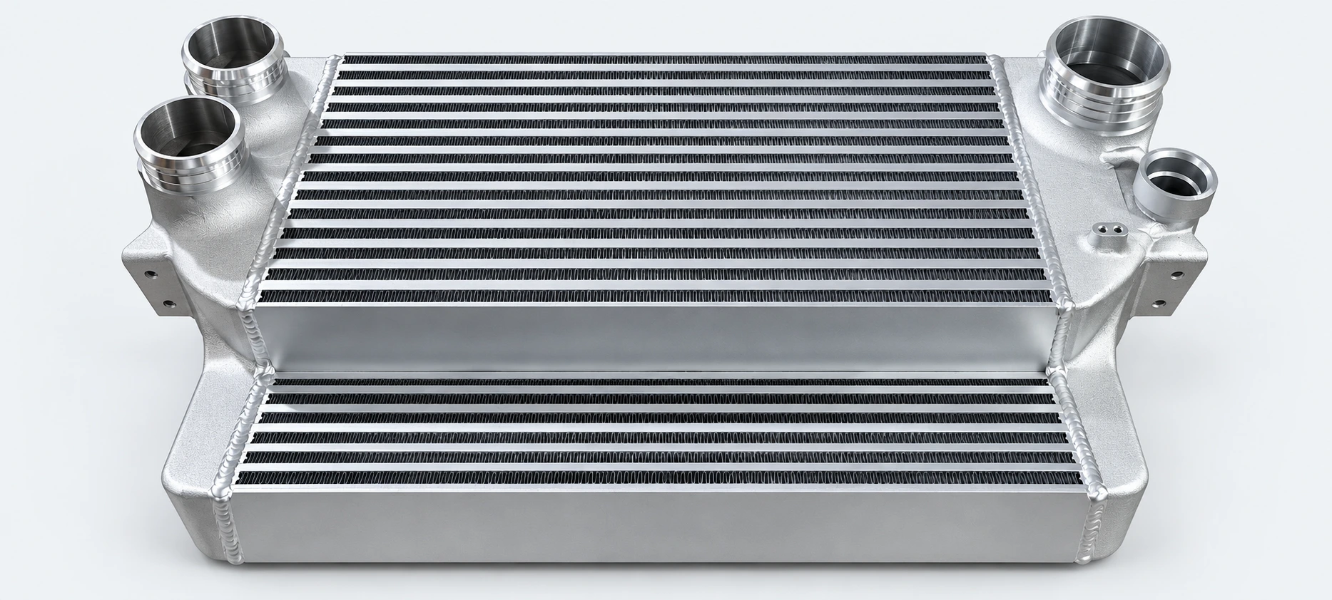 Silver stepped core — opposite face