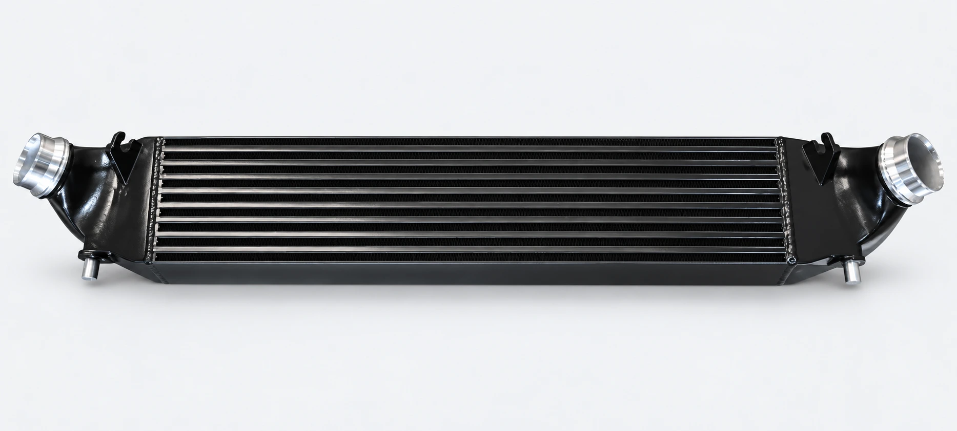 Ford Fiesta ST Mk8: Black finish — core face and machined connections