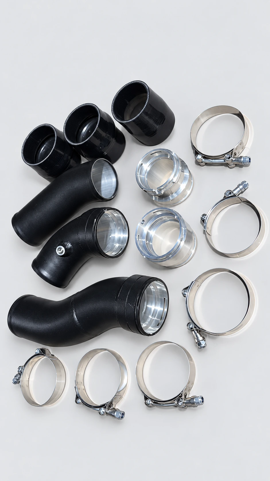 BMW N47 · F2X / F3X Diesel charge pipe & boost pipe kit — manufacturer photograph