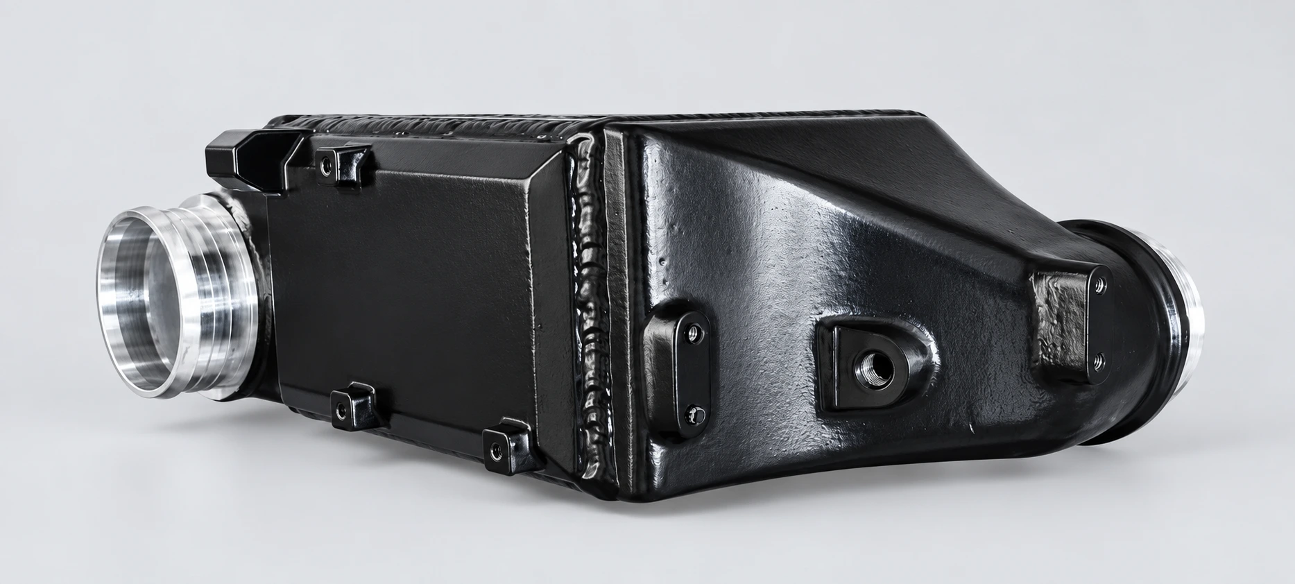 Side view and mounting points